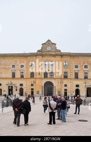 Palazzo dell'annunziata. piazza vittorio veneto. matera Banque D'Images