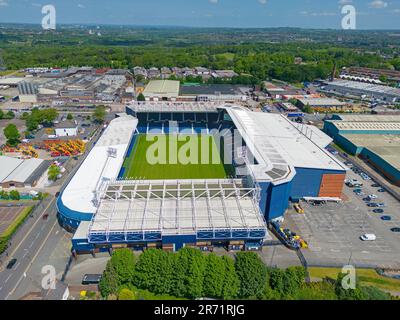 Birmingham, Royaume-Uni. Stade Hawthorns, club de football West Bromwich Albion, image aérienne. 26th mai 2023. Banque D'Images