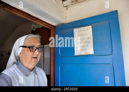 Djibouti. Ali Sabieh. La vie dans la mission catholique Banque D'Images