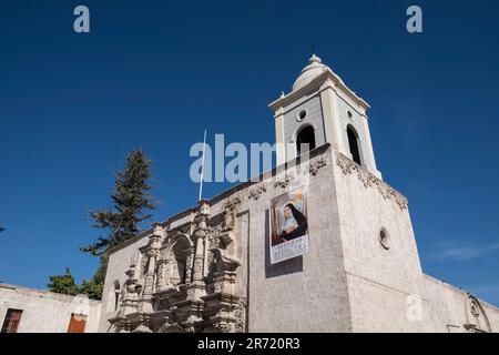 Pérou. arequipa. Iglesia de San Augustin Banque D'Images