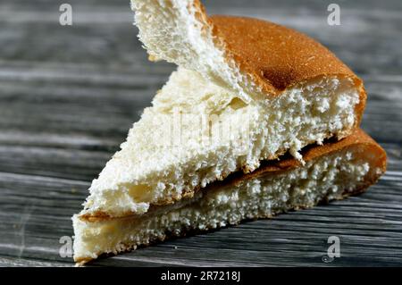 Pain turc Pitta, pain turc plat qui est doux et délicieux, ingrédients de l'eau, de la farine, du sucre, du sel et de la levure parfois d'autres ingrédients adde Banque D'Images