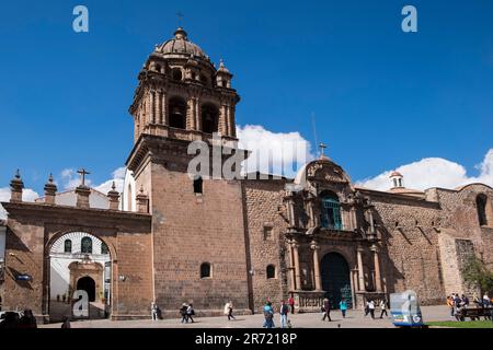 Basilique menor de la merced. cusco. pérou Banque D'Images