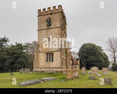 All Saints Church à Farnborough, a été construit au 11th siècle, Berkshire, Royaume-Uni Banque D'Images