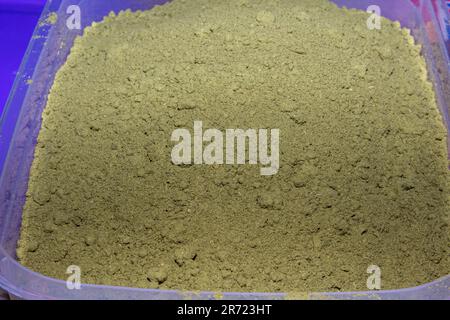 Colorant naturel de henné vert égyptien Banque D'Images