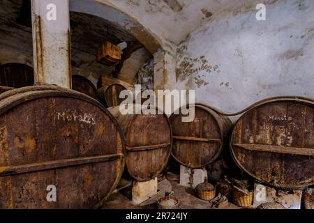 Caves originales de Palo Ripoll, Llucmajor, Majorque, Iles Baléares, Espagne Banque D'Images