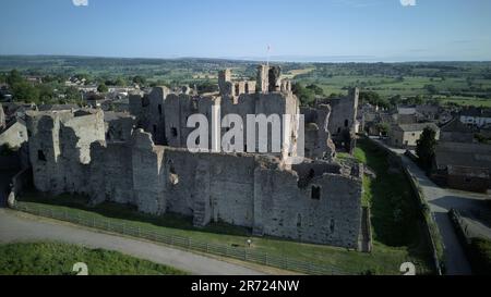 Château de Middleham, maison d'enfance de Richard III Banque D'Images