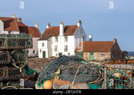 Gyles House, Pittenweem, village de pêcheurs, Fife, Écosse, ROYAUME-UNI Banque D'Images