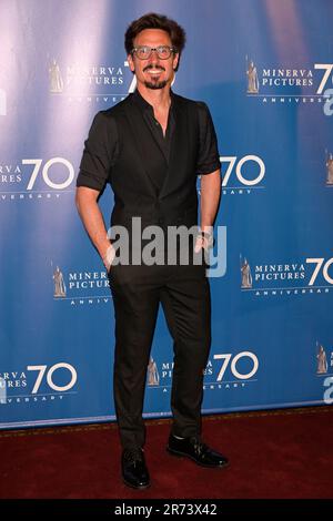 Rome, Italie. 12th juin 2023. Antonio Lorenzon assiste au tapis rouge de la fête anniversaire 70th de Minerva Pictures au Palazzo Brancaccio. Crédit : SOPA Images Limited/Alamy Live News Banque D'Images