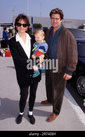 **PHOTO DE FICHIER** traiter Williams est décédé**traiter Williams et PAM Van Sant Circa 1990 crédit: Ralph Dominguez/MediaPunch Banque D'Images