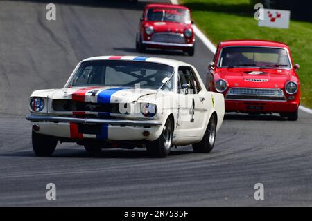 David Coyne, Mark Wright, Ford Mustang, Masters Pre-66 Touring Cars, une course de 60 minutes avec l'option d'un second pilote, pour les voitures de tourisme avant 1966, s Banque D'Images