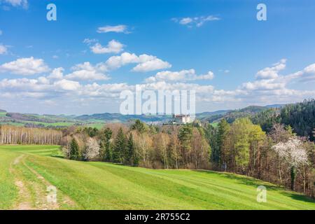 Krumbach, Château de Krumbach, zone Bucklige Welt à Wiener Alpen / Alpes de Vienne, Basse-Autriche, Autriche Banque D'Images