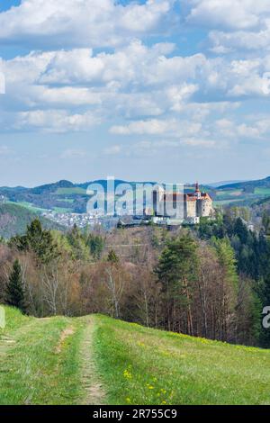 Krumbach, Château de Krumbach, zone Bucklige Welt à Wiener Alpen / Alpes de Vienne, Basse-Autriche, Autriche Banque D'Images