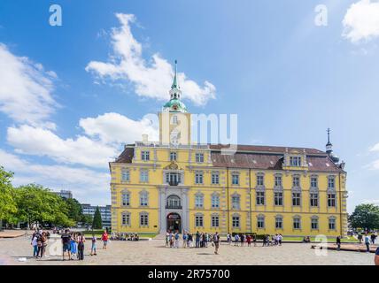 Oldenburg, Château de Schloss Oldenburg dans le Land d'Oldenburger, Basse-Saxe, Allemagne Banque D'Images