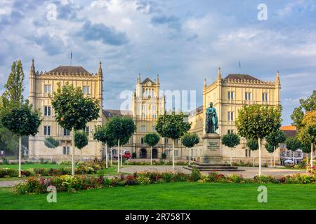 Coburg, Château de Schloss Ehrenburg à Oberfranken, haute-Franconie, Bavière, Allemagne Banque D'Images