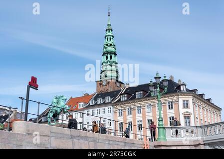 St. Eglise Nicholas, Nikolaj Kirke, aujourd'hui Musée d'Art moderne, Copenhague, Danemark Banque D'Images