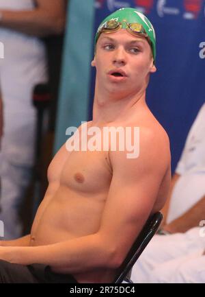 Rennes, France. 11th juin 2023. Leon Marchand des DAUPHINS TOULOUSE OEC 200 M NL pendant les Championnats de natation de l'élite française sur 11 juin 2023 à Rennes, France. Photo de Laurent Lairys/ABACAPRESS.COM crédit: Abaca Press/Alay Live News Banque D'Images