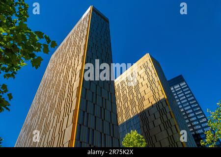 Cour de justice européenne, Kirchberg, Luxembourg, Benelux, pays du Benelux, Luxembourg Banque D'Images