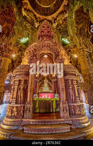 Pattaya Thaïlande 22 mai 2023. Images de l'intérieur du sanctuaire de la vérité. Banque D'Images