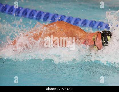 Florent Manaudou, hommes chaleur 100m freestyle lors des Championnats de natation d'élite française sur 13 juin 2023 à Rennes, France - photo Laurent Lairys / DPPI Banque D'Images