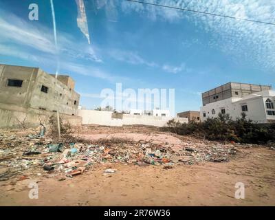 Mauritanie, Nouakchott, en périphérie Banque D'Images