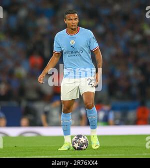Istanbul, Turquie. 10th juin 2023. 10 juin 2023 - Manchester City v Inter Milan - UEFA Champions League - final - Ataturk Olympic Stadium Manuel Akanji de Manchester City lors de la finale de la Ligue des Champions à Istanbul. Crédit photo : Mark pain/Alamy Live News Banque D'Images