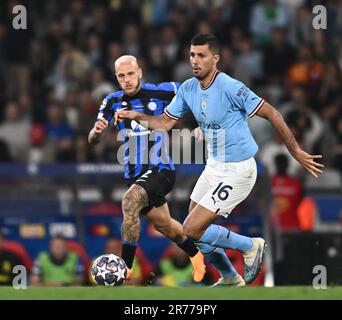 ISTANBUL, TURQUIE - JUIN 10 : Rodof Manchester City lors du match final de la Ligue des champions de l'UEFA 2022/23 entre le FC Internazionale et le Manchester CIT Banque D'Images