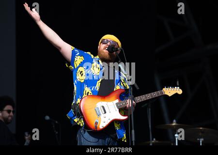 Tom Walker en direct au festival leeds uk, 27th mai 2023. Banque D'Images