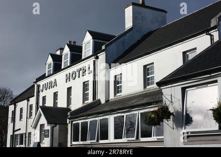 L'Hôtel Jura à Craighouse sur l'île du Jura, Argyll et Bute Banque D'Images