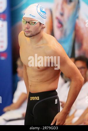 Rennes, France. 13th juin 2023. Logan Fontaine, 800m freestyle pendant les Championnats de natation de l'élite française sur 13 juin 2023 à Rennes, France - photo Laurent Lairys/DPPI crédit: DPPI Media/Alamy Live News Banque D'Images