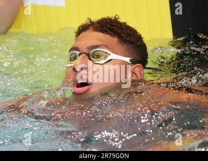 Rennes, France. 13th juin 2023. Yohann Ndoye Brouard lors des Championnats de natation de l'élite française sur 13 juin 2023 à Rennes, France - photo Laurent Lairys/DPPI crédit: DPPI Media/Alamy Live News Banque D'Images