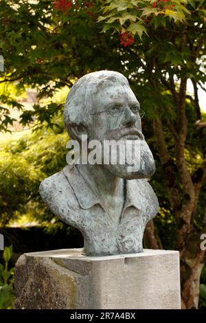 Alfred Russell Wallace 1823-1913. Naturaliste, biologiste, géologue, anthropoligst, explorateur. Créé par Anthony Smith à partir du financement de John Ellis Banque D'Images