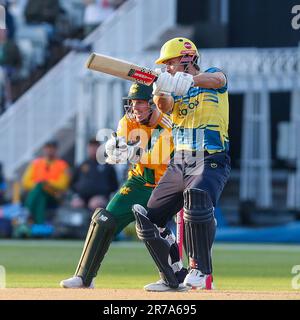 Bakting Bearss' Sam Hain pris à Birmingham, Royaume-Uni le 3 juin 2023, lors du match Blast Vitality T20 entre Birmingham Bears & Notts Outlaws Banque D'Images