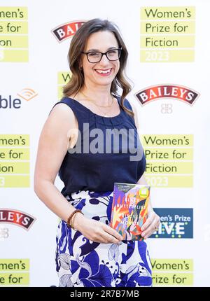 USAGE ÉDITORIAL SEULEMENT l'auteur Priscilla Morris assiste à la cérémonie de remise du Prix des femmes pour la Fiction 2023, qui aura lieu à Bedford Square Gardens, Londres. Date de la photo: Mercredi 14 juin 2023. Le prix, qui en est maintenant à ses 28th ans, est ouvert aux œuvres originales de fiction écrites en anglais par des femmes du monde entier, le gagnant recevant £30 000 et le 'Bessie', une figurine de bronze en édition limitée de l'artiste Grizel Niven. Cette année, la courte liste est Jacqueline Crooks - Fire Rush; Louise Kennedy - intrusion; Barbara Kingsolver - Daemon Copperhead; Priscilla Morris - Black Butterflies; Maggie Banque D'Images