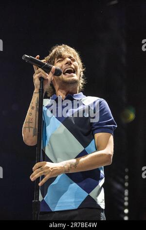 Milwaukee, États-Unis. 13th juin 2023. Louis Tomlinson au Pavillon Harris de BMO sur 13 juin 2023, à Milwaukee, Wisconsin (photo de Daniel DeSlover/Sipa USA) crédit : SIPA USA/Alay Live News Banque D'Images