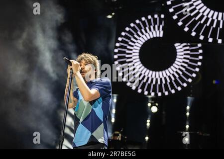 Milwaukee, États-Unis. 13th juin 2023. Louis Tomlinson au Pavillon Harris de BMO sur 13 juin 2023, à Milwaukee, Wisconsin (photo de Daniel DeSlover/Sipa USA) crédit : SIPA USA/Alay Live News Banque D'Images