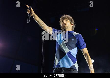 Milwaukee, États-Unis. 13th juin 2023. Louis Tomlinson au Pavillon Harris de BMO sur 13 juin 2023, à Milwaukee, Wisconsin (photo de Daniel DeSlover/Sipa USA) crédit : SIPA USA/Alay Live News Banque D'Images