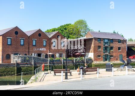 Quay Arts Center, The Quay, Newport, Isle of Wight, Angleterre, Royaume-Uni Banque D'Images