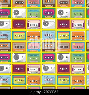 bande musicale sans couture Illustration de Vecteur