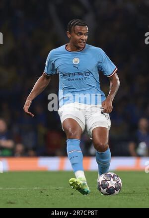 Istanbul, Turquie, 10th juin 2023. Manuel Akanji de Manchester City lors du match de la Ligue des champions de l'UEFA au stade olympique Ataturk, à Istanbul. Le crédit photo devrait se lire: Jonathan Moscrop / Sportimage Banque D'Images