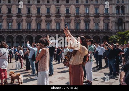 Milan, Italie - juin 2023 : funérailles d'État de Silvio Berlusconi à la cathédrale de Milan, Duomo Banque D'Images