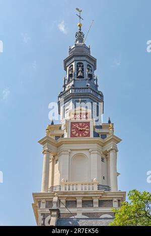 Tour Bell à l'église sud de Zuiderkerk à Amsterdam, pays-Bas Banque D'Images