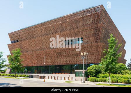 Musée national de l'histoire et de la culture afro-américaines à Washington, D.C., États-Unis. Smithsonian institution Museum sur le National Mall. Banque D'Images