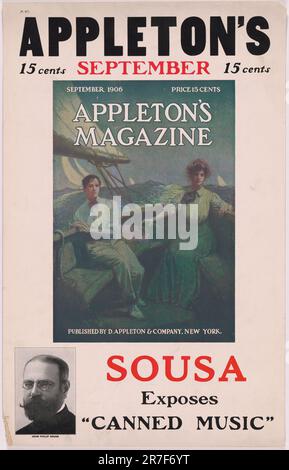 John Philip Sousa, Eugene Edward Speicher, George Wesley Bellows et Marjorie Organ Henri 1906 Banque D'Images