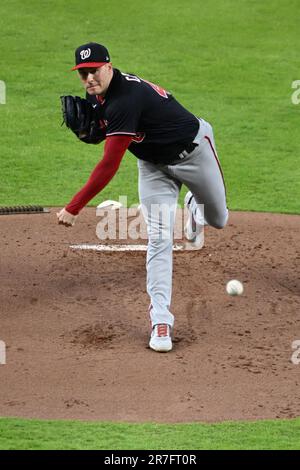 Washington Nationals' Patrick Corbin plays during a baseball game,  Thursday, Aug. 10, 2023, in Philadelphia. (AP Photo/Matt Slocum Stock Photo  - Alamy