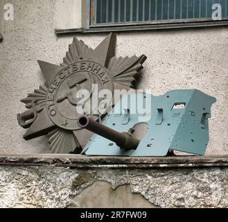 Rooms Pogankin est un musée situé à Pskov, en Russie, dans un bâtiment historique connu sous le nom de Pogankin Chambers Banque D'Images