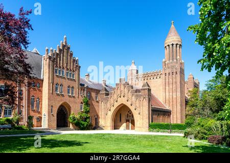 Quarr Abbey, Quarr Road, Ryde, Isle of Wight, Angleterre, Royaume-Uni Banque D'Images