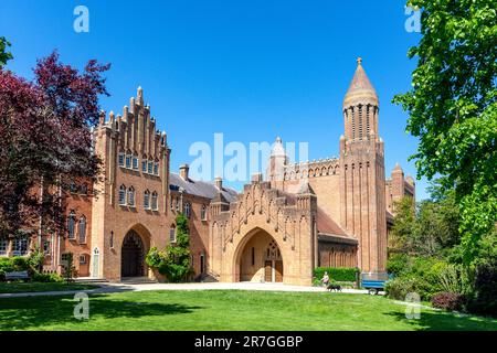 Quarr Abbey, Quarr Road, Ryde, Isle of Wight, Angleterre, Royaume-Uni Banque D'Images