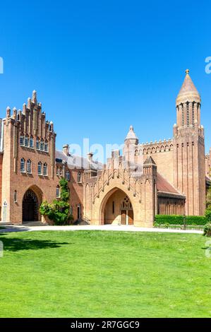 Quarr Abbey, Quarr Road, Ryde, Isle of Wight, Angleterre, Royaume-Uni Banque D'Images