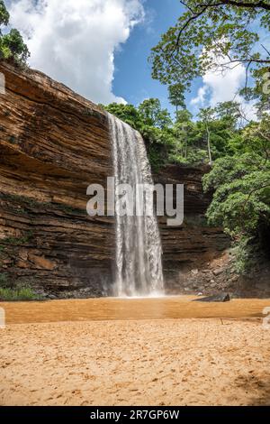 Chutes d'eau Boti, Ghana Banque D'Images