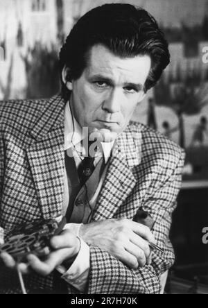 Anthony Heald, sur le tournage du film, « le silence des agneaux », Ken Regan pour Orion Pictures, 1991 Banque D'Images